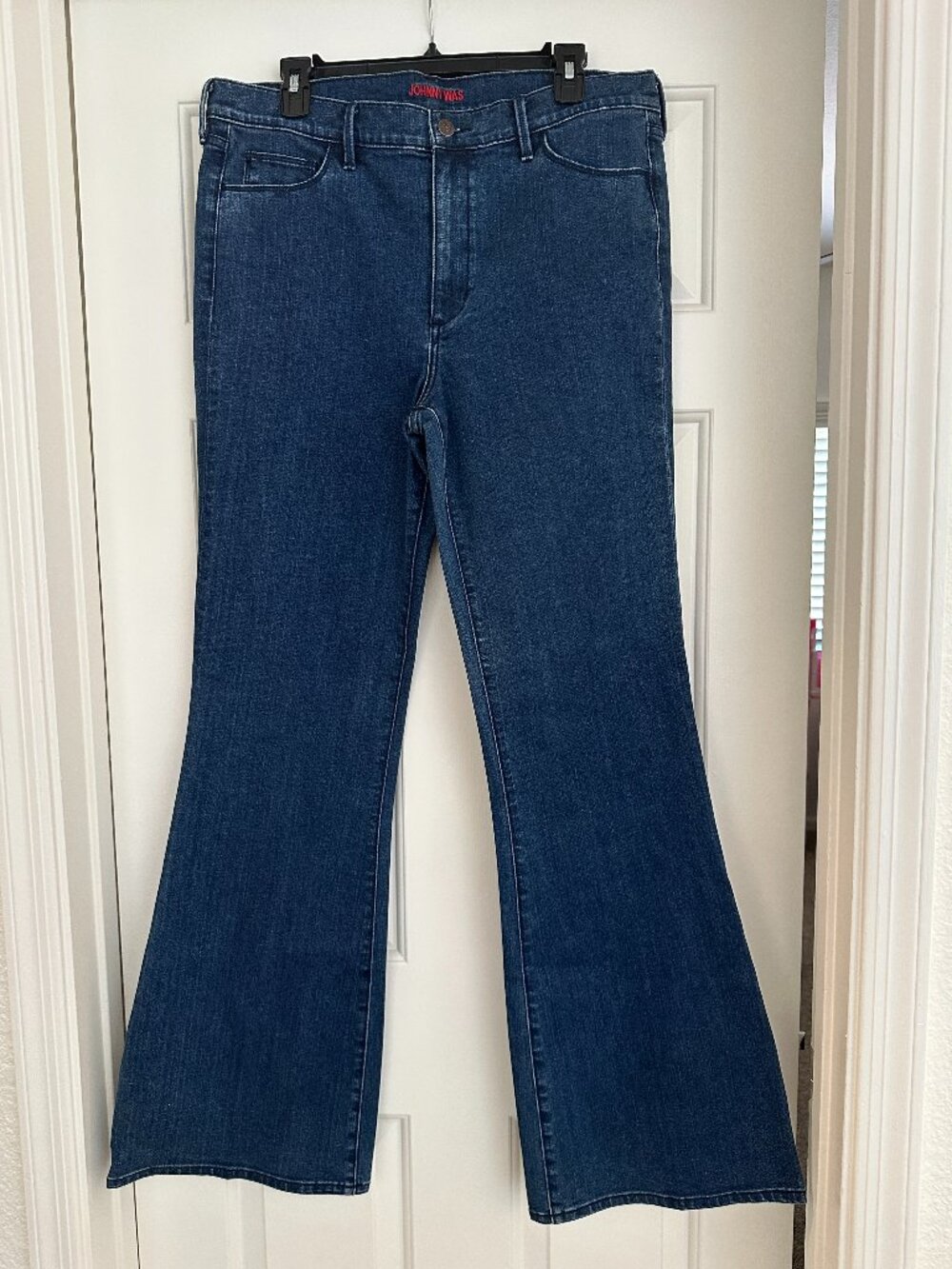 Johnny Was Wide-Leg Flare Jeans